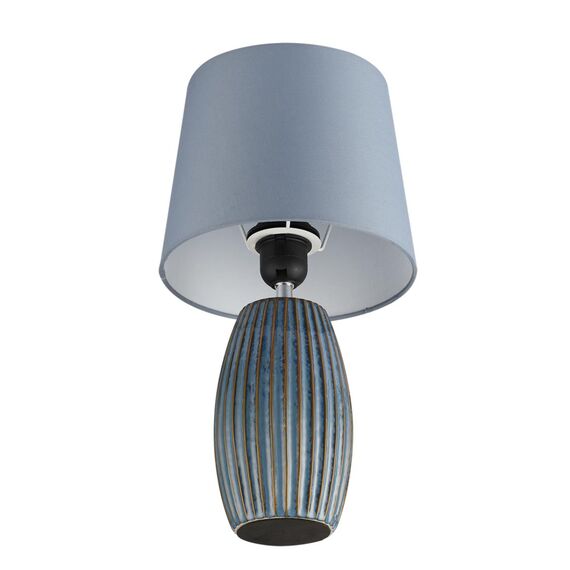 LUMION 8123/1T COMFI LN25 000 синий, керамика/текстиль Настольная лампа E27 1*60W 220V LAPUNA, изображение 3
