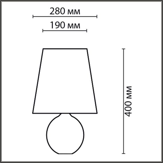 LUMION 8119/1T COMFI LN25 000 серый, керамика/текстиль Настольная лампа E27 1*60W 220V AVALONA, изображение 2