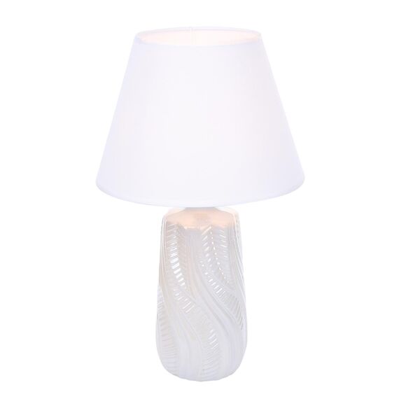 LUMION 8211/1T CLASSI LN25 000 белый жемчужный/белый, керамика/текстиль Настольная лампа Е27 1*60W 220V SINNA, изображение 4