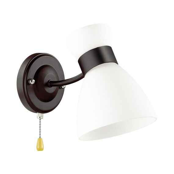LUMION 4534/1W COMFI LN21 82 черный Бра E27 1*60W 220V WILMA