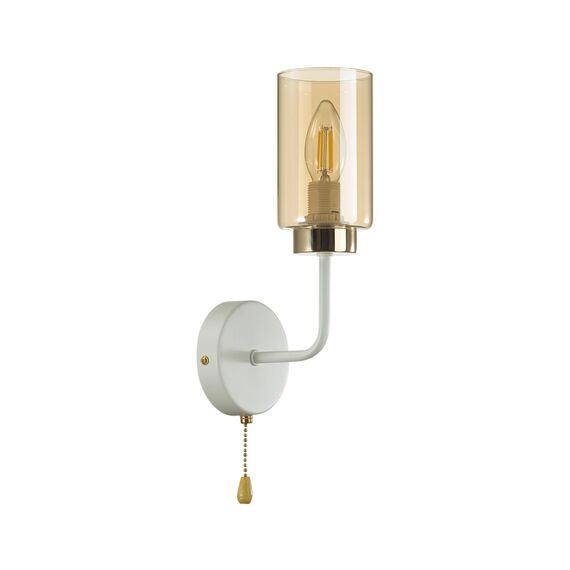 LUMION 5639/1W COMFI LN23 000 белый, золотой Бра E14 1*40W 220V DALLIN