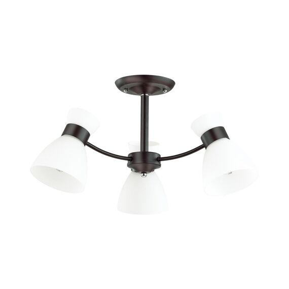 LUMION 4534/3C COMFI LN21 82 черный Люстра потолочная E27 3*60W 220V WILMA