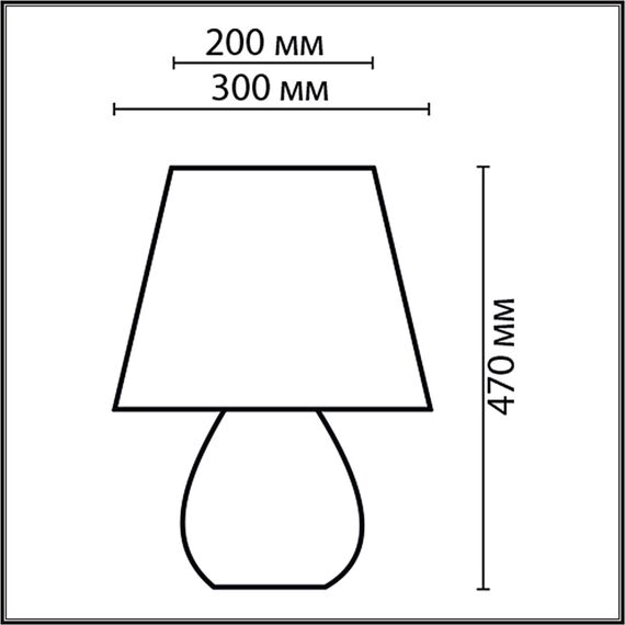 LUMION 8121/1T COMFI LN25 375 белый, керамика/текстиль Настольная лампа E27 1*60W 220V SONA, изображение 2