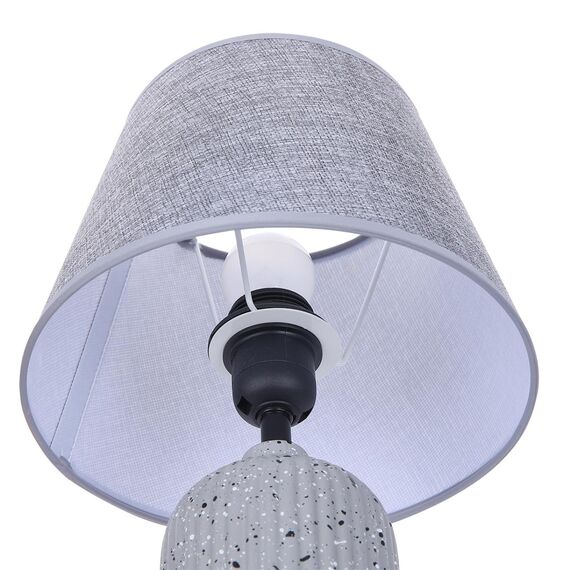 LUMION 8216/1T CLASSI LN25 000 серый, керамика/текстиль Настольная лампа Е27 1*60W 220V FANNA, изображение 3