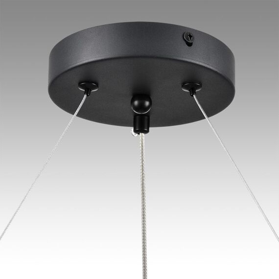 LUMION 8242/9 COMFI LN25 203 черный металл Светильник подвесной LED GX53 8*7W 220V LUAZANA, изображение 7