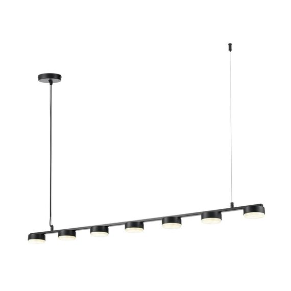 LUMION 8117/7 COMFI LN25 196 черный, металл Подвесной светильник LED GX53 7*7W 220V TORINA, изображение 7