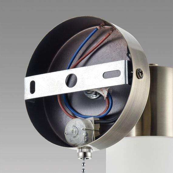 LUMION 8100/1W COMFI LN25 74 бронза/белый металл/стекло Бра Е14 1*40W 220V MAVE, изображение 6