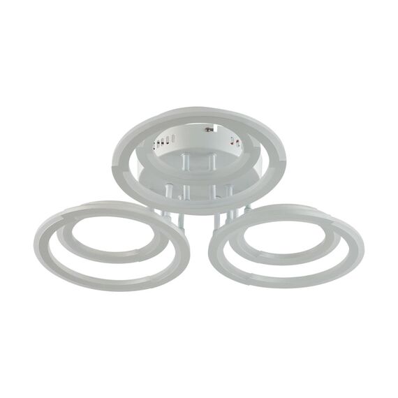 LUMION 8028/80CL LEDIO LN25 247 белый/белый, металл/акрил Потолочный светильник с ПДУ LED 80W 3000-6000К 220V OSAKA, изображение 8