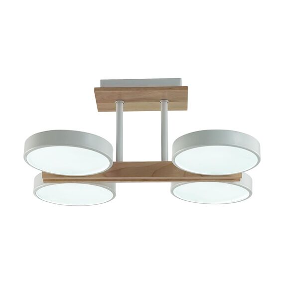 LUMION 8030/72CL LEDIO LN25 264 белый, дерево/металл, акрил Потолочный светильник LED 72W 3000-6000К 220V PLATO, изображение 7