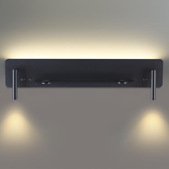 LUMION 5683/10WL LEDIO LN23 057 чёрный Настенный светильник LED 10W 3000K 700Лм 220V COSI, изображение 5