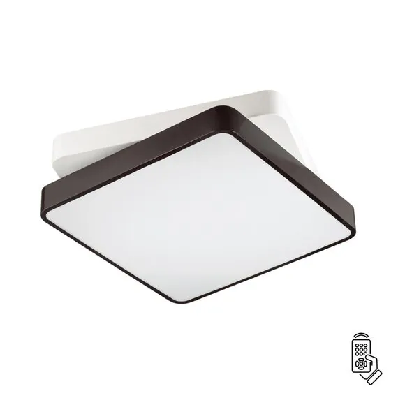 LUMION 4511/72CL LEDIO LN20 000 белый, черный Люстра потолочная диммир. с ДУ LED 72W 3000-6000К 6120Лм 220V AGATHA