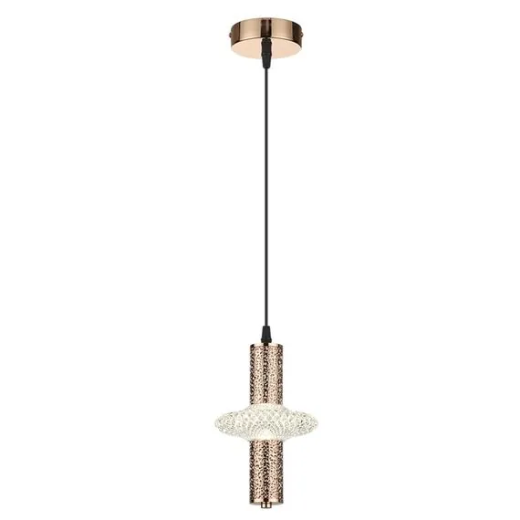 LUMION 8009/6L LEDIO LN25 золото/прозрачный металл/акрилл Подвес LED 6W 220V 4000K CRISTIE, изображение 4