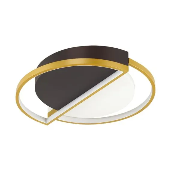 LUMION 5239/64CL LEDIO LN23 243 белый, черный, матовое золото Люстра потолочная диммир. с ДУ LED 64W 4226Лм 220V TARO