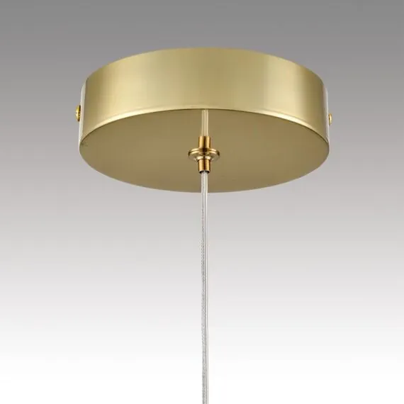 LUMION 8080/1A LEDIO LN25 000  золото/прозрачный металл/акрил Подвесной светильник LED 1*3W 220V TRINO, изображение 9