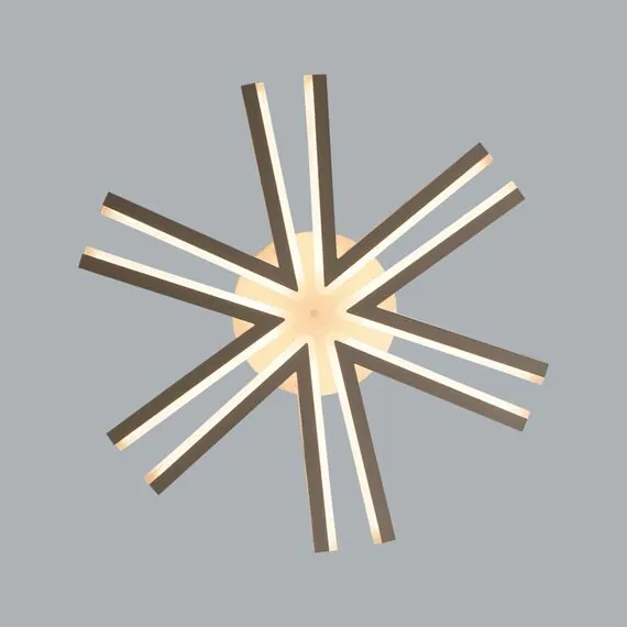 LUMION 8029/60CL LEDIO LN25 248 белый/белый, металл/акрил Потолочный светильник с ПДУ LED 60W 3000-6000К 220V ALBERTA, изображение 5