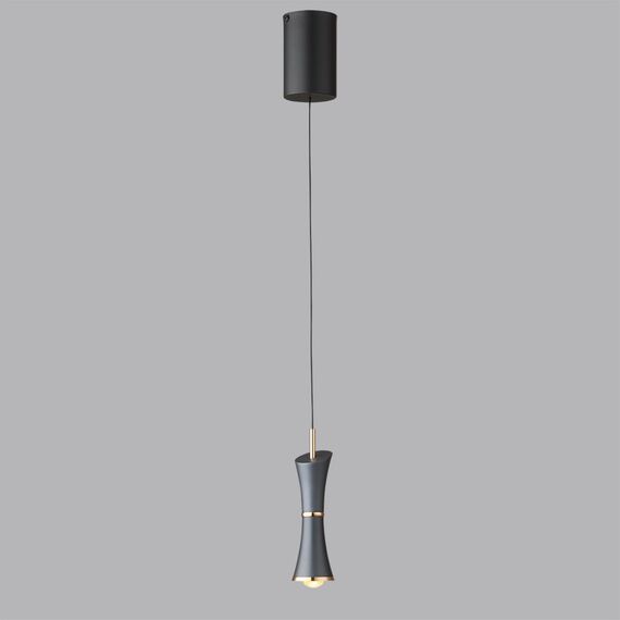LUMION 5696/7L LEDIO LN23 000 серый Подвес LED 7W 3000K 420Лм 220V LASSE, изображение 3