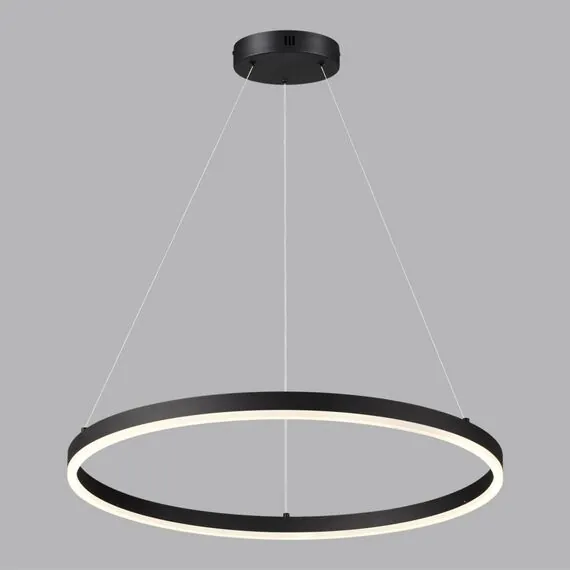LUMION 6530/50L LEDIO LN23 214 чёрный Светильник подвесной LED 50W 3000-6000K 1966Лм 220V ECHO, изображение 3