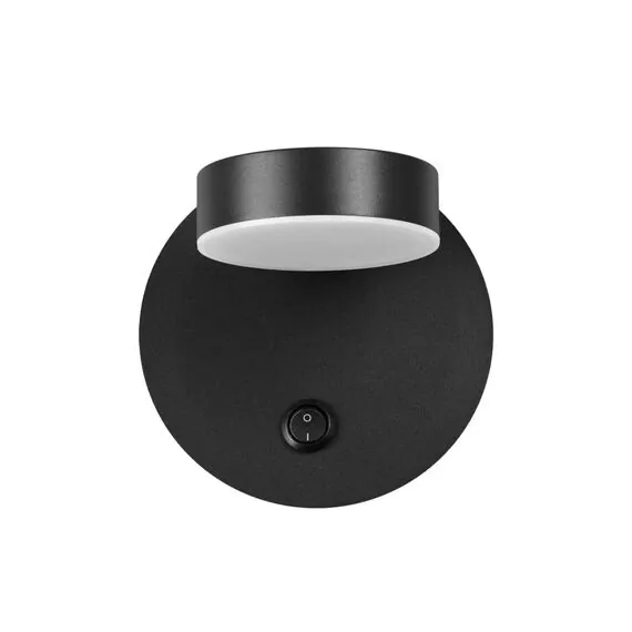 LUMION 5633/7WL LEDIO LN23 341 чёрный Бра LED 7W 3000K 230Лм 220V LARK