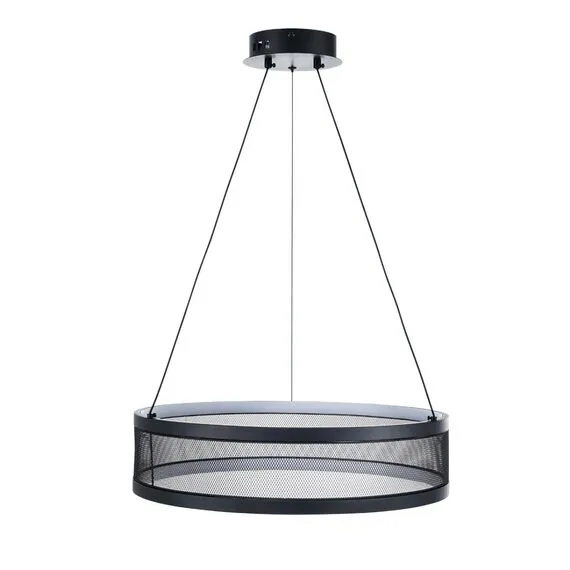 LUMION 8103/38L LEDIO LN25 212 черный/черный металл/металл Люстра подвесная LED 38W 3000-6000К 220V FELISITI