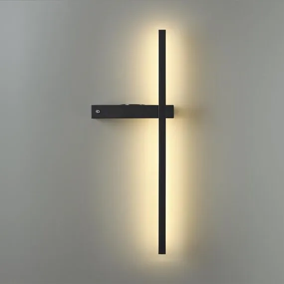 LUMION 5694/6WL LEDIO LN23 000 чёрный Настенный светильник LED 6W 3000K 450Лм 220V BLAKE, изображение 4