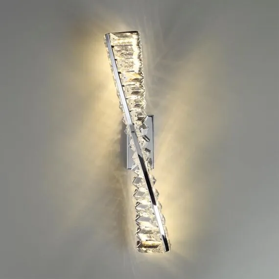 LUMION 5675/10WL LEDIO LN23 167 хром Бра LED 10W 3000K 550Лм 220V ROSELLE, изображение 3