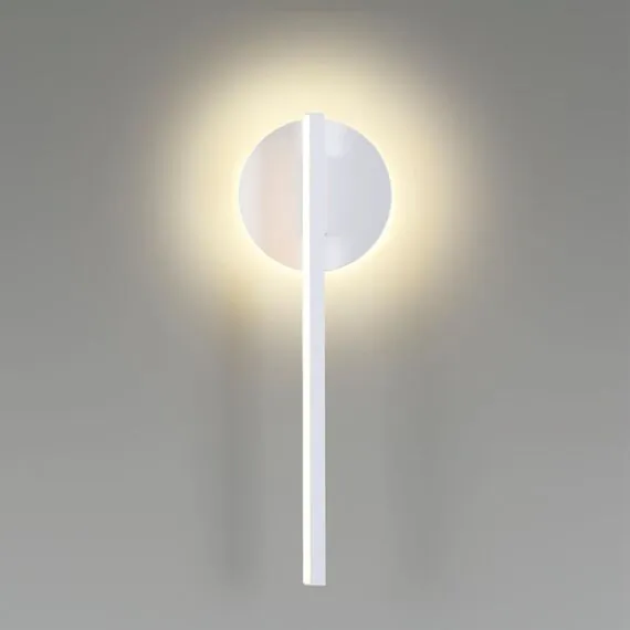 LUMION 5604/9WL LEDIO LN23 353 белый Настенный светильник LED 9W 3000К 624Лм 220V ELERI, изображение 5
