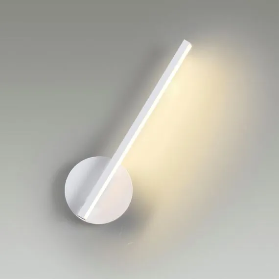LUMION 5604/9WL LEDIO LN23 353 белый Настенный светильник LED 9W 3000К 624Лм 220V ELERI, изображение 4