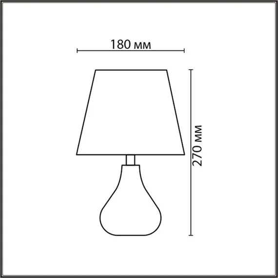 LUMION 8184/1T COUNTY LN25 000 серый, керамика/текстиль Настольная лампа E14 1*40W 220V NAINA, изображение 2