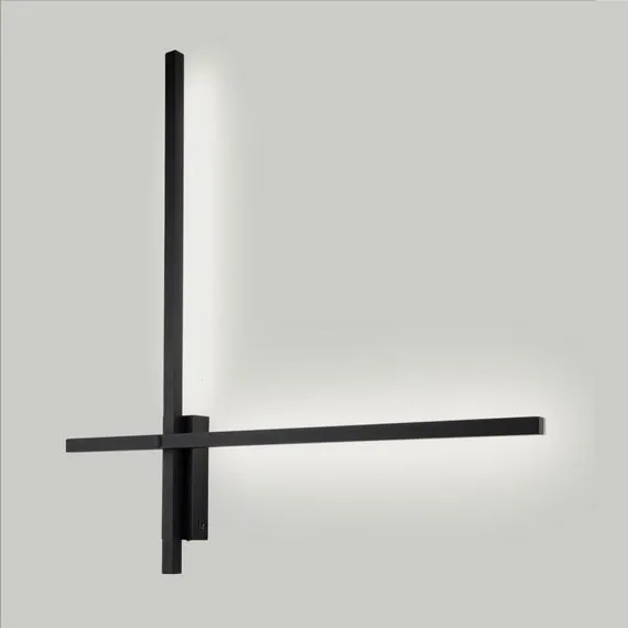 LUMION 6546/28WL LEDIO LN23 352 чёрный Светильник настенный LED 28W 4000K 1040Лм 220V CLARK, изображение 5