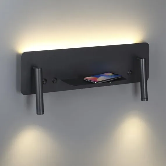 LUMION 5683/10WL LEDIO LN23 057 чёрный Настенный светильник LED 10W 3000K 700Лм 220V COSI, изображение 3