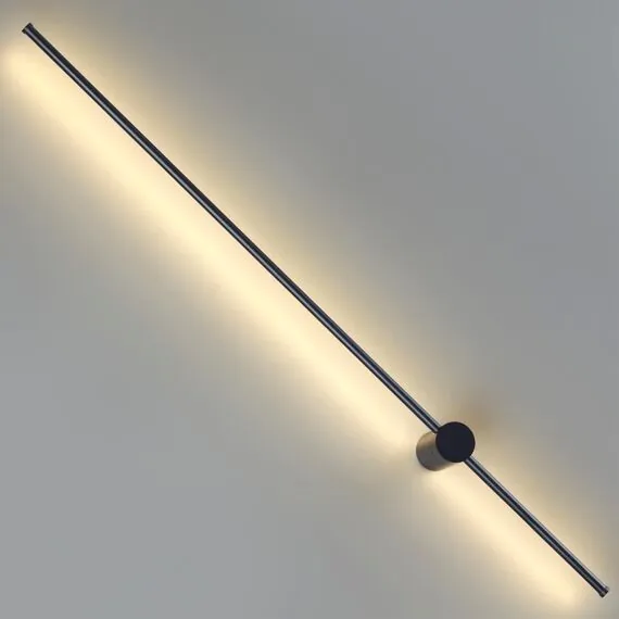 LUMION 5677/15WL LEDIO LN23 346 чёрный Настенный светильник LED 15W 3000K 1100Лм 220V BRAM, изображение 4