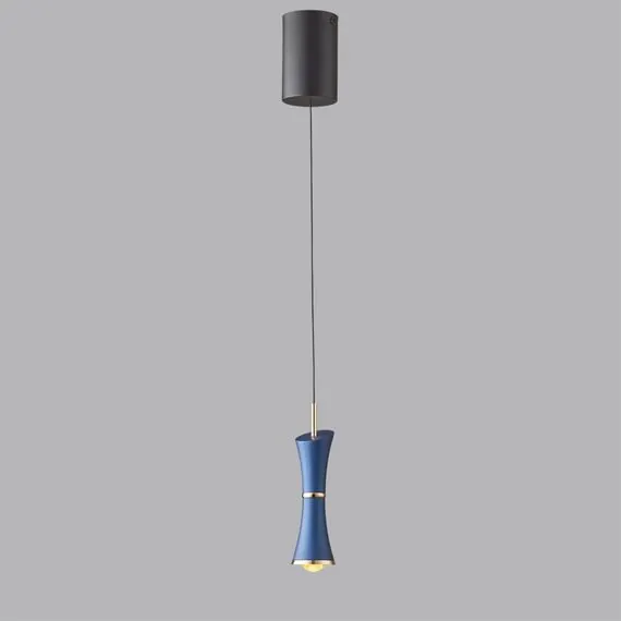 LUMION 5697/7L LEDIO LN23 000 синий Подвес LED 7W 3000K 420Лм 220V LASSE, изображение 3