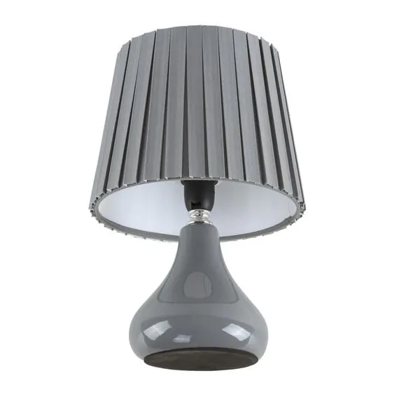 LUMION 8184/1T COUNTY LN25 000 серый, керамика/текстиль Настольная лампа E14 1*40W 220V NAINA, изображение 3