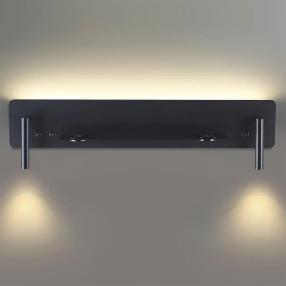 LUMION 5683/10WL LEDIO LN23 057 чёрный Настенный светильник LED 10W 3000K 700Лм 220V COSI, изображение 5
