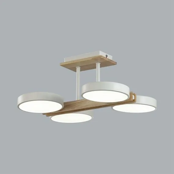 LUMION 8030/72CL LEDIO LN25 264 белый, дерево/металл, акрил Потолочный светильник LED 72W 3000-6000К 220V PLATO, изображение 5