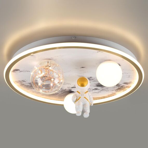 LUMION 6507/88CL LEDIO LN23 287 белый, золотой Потолочный светильник LED 88W 3000-6000K 5668Лм 220V ATLAS, изображение 3