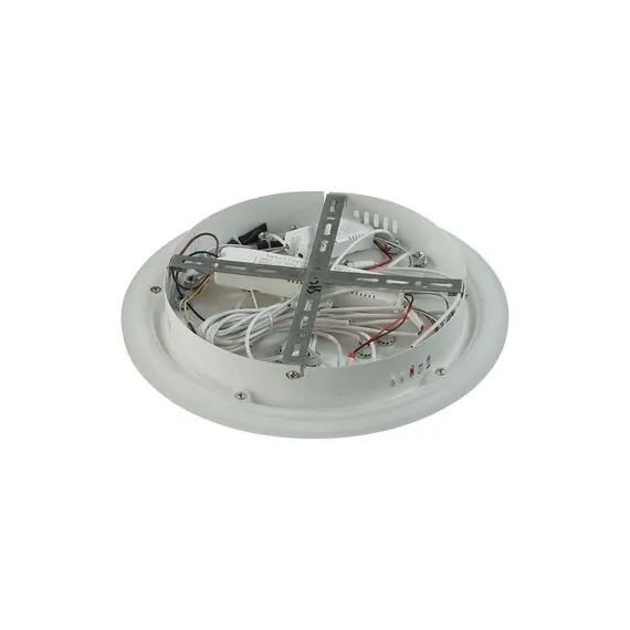 LUMION 8029/95CL LEDIO LN25 248 белый/белый, металл/акрил Потолочный светильник с ПДУ  c подсв. осн. LED 95W 3000-6000К 220V ALBERTA, изображение 8