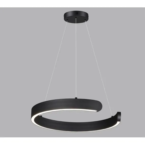 LUMION 6534/28L LEDIO LN23 223 чёрный Светильник подвесной LED 28W 3000-6000K 1240Лм 220V INDIE, изображение 4
