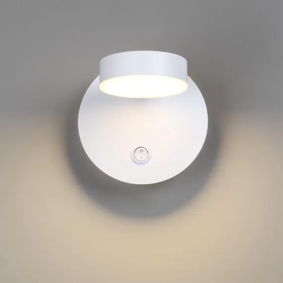 LUMION 5632/7WL LEDIO LN23 341 белый Бра LED 7W 3000K 265Лм 220V LARK, изображение 3