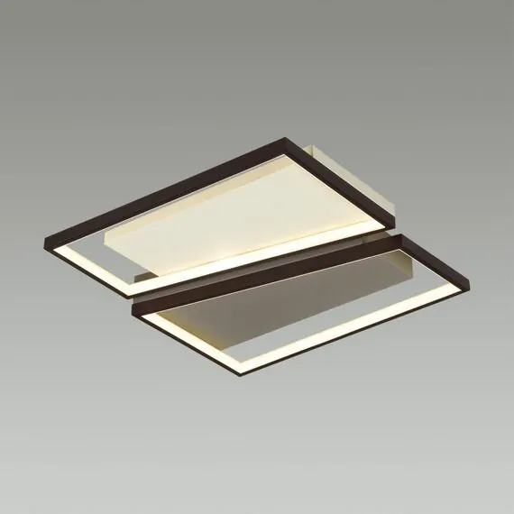 LUMION 5242/72CL LEDIO LN23 243 белый, черный, серый Люстра потолочная LED 72W 4752Лм 220V TARO, изображение 4