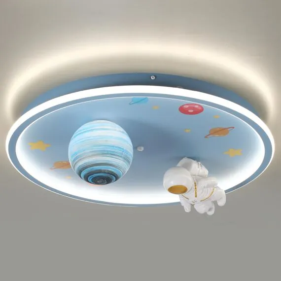 LUMION 6507/80CL LEDIO LN23 287 белый, синий Потолочный светильник LED 80W 3000-6000K 5208Лм 220V ATLAS, изображение 3