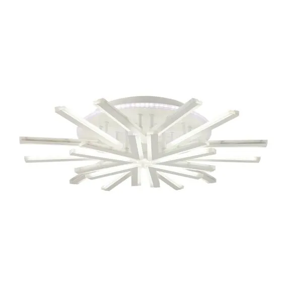 LUMION 8029/95CL LEDIO LN25 248 белый/белый, металл/акрил Потолочный светильник с ПДУ  c подсв. осн. LED 95W 3000-6000К 220V ALBERTA, изображение 6