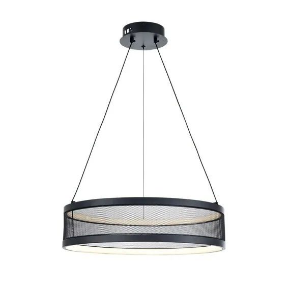 LUMION 8103/38L LEDIO LN25 212 черный/черный металл/металл Люстра подвесная LED 38W 3000-6000К 220V FELISITI, изображение 4