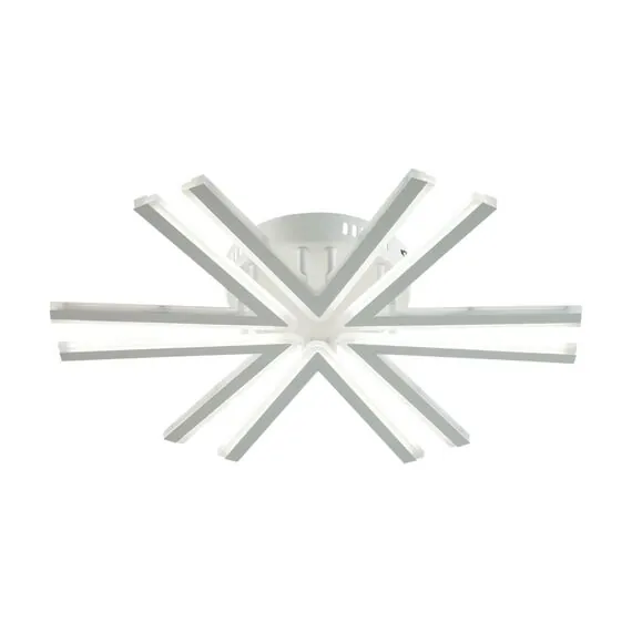 LUMION 8029/60CL LEDIO LN25 248 белый/белый, металл/акрил Потолочный светильник с ПДУ LED 60W 3000-6000К 220V ALBERTA, изображение 6