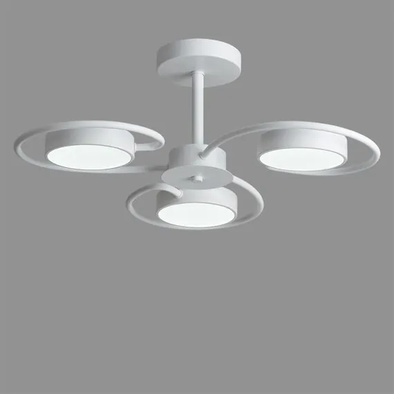 LUMION 5657/36CL LEDIO LN23 279 белый Люстра потолочная LED 36W 3000-6000K 1840Лм 220V EVIN, изображение 3