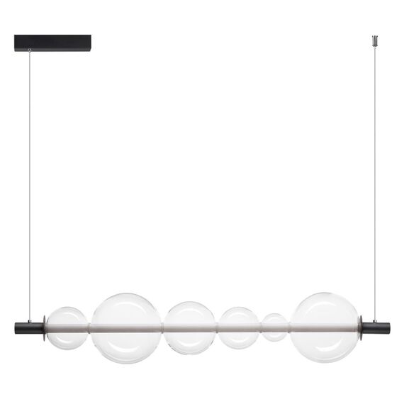 LUMION 5671/13L LEDIO LN23 000 чёрный Светильник подвесной LED 13W жел, синий, фиол свет 845Лм 220V MIAMI
