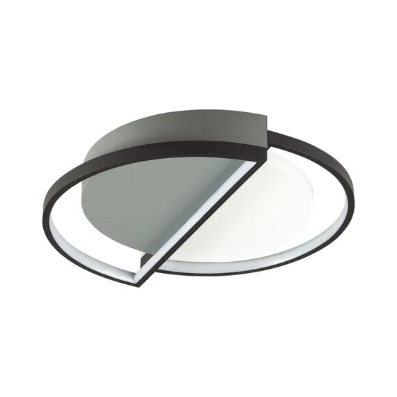 LUMION 5240/64CL LEDIO LN23 243 белый, черный, серый Люстра потолочная диммир. с ДУ LED 64W 4224Лм 220V TARO