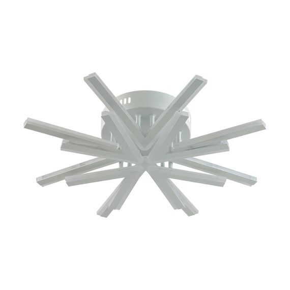 LUMION 8029/65CL LEDIO LN25 248 белый/белый, металл/акрил Потолочный светильник с ПДУ LED 65W 3000-6000К 220V ALBERTA, изображение 7