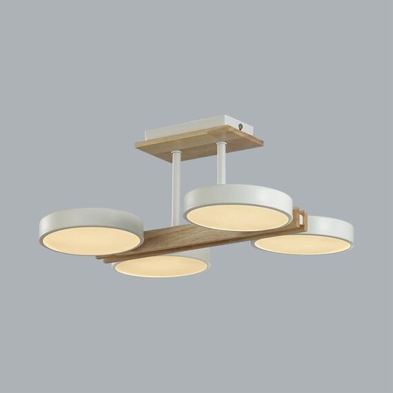 LUMION 8030/72CL LEDIO LN25 264 белый, дерево/металл, акрил Потолочный светильник LED 72W 3000-6000К 220V PLATO, изображение 4