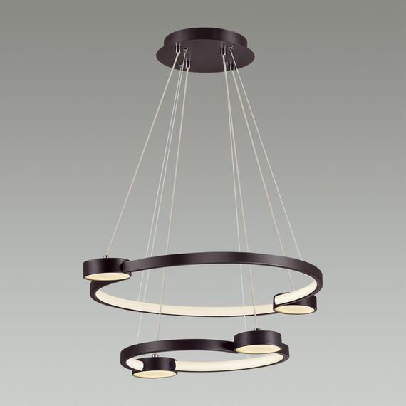 LUMION 5249/79L LEDIO LN23 000 черный Светильник подвесной диммир. с ДУ LED 79W 4088Лм 220V SHERIDAN, изображение 4